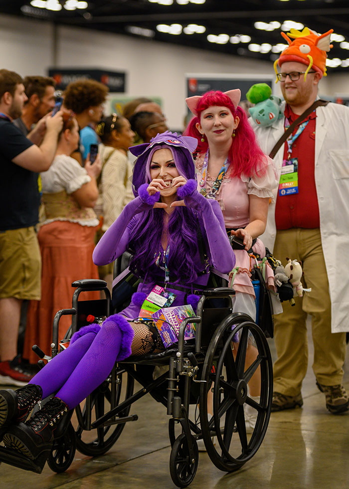 Gen Con Costume Parade - People dressed as pokemon characters