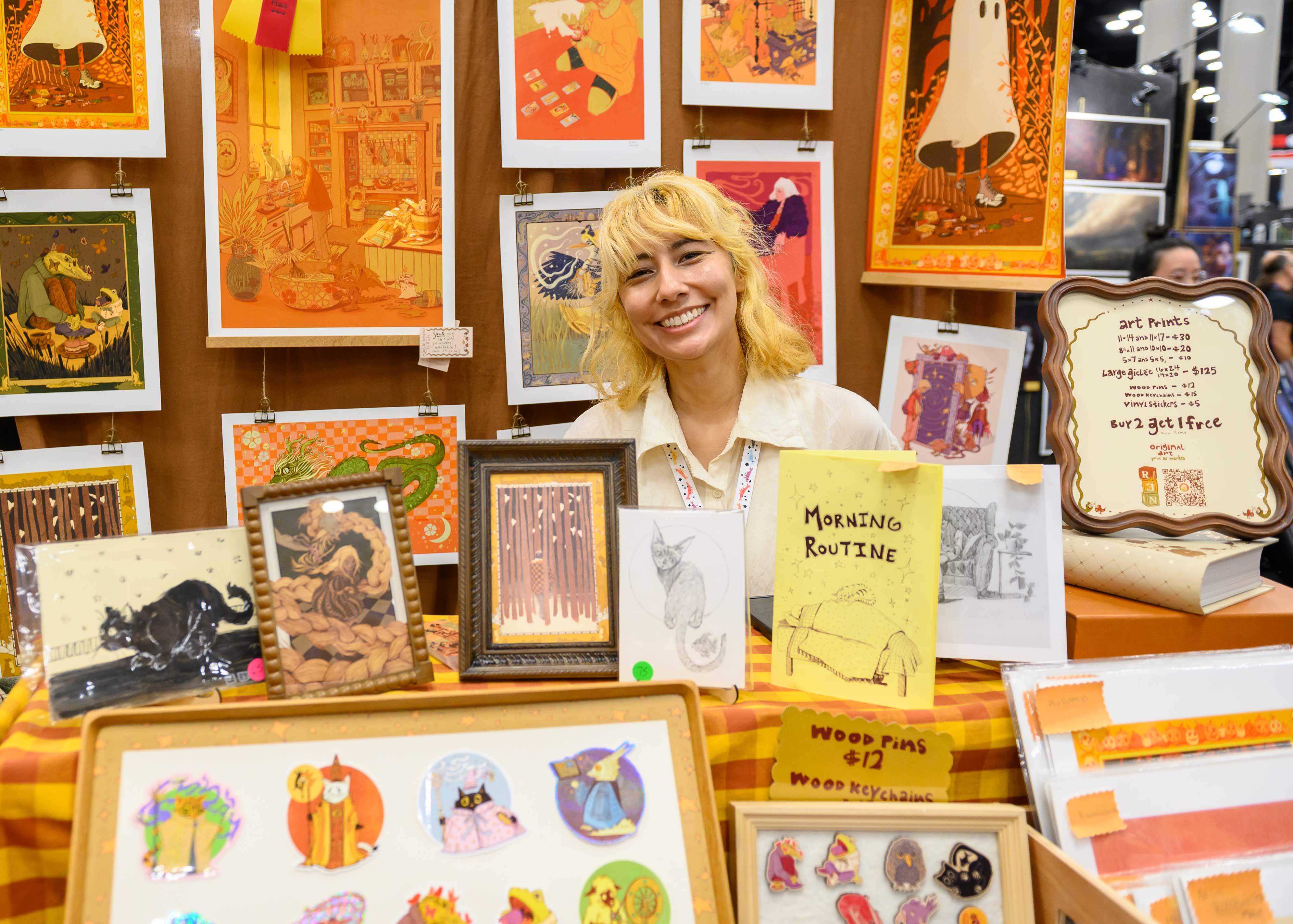Gen Con Art Booth